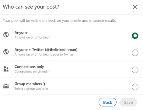 Can People See My Posts in Groups from Profile Linkedin