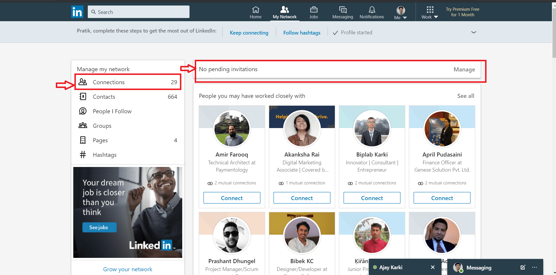 Where Can You See Posts That are Pending on Linkedin